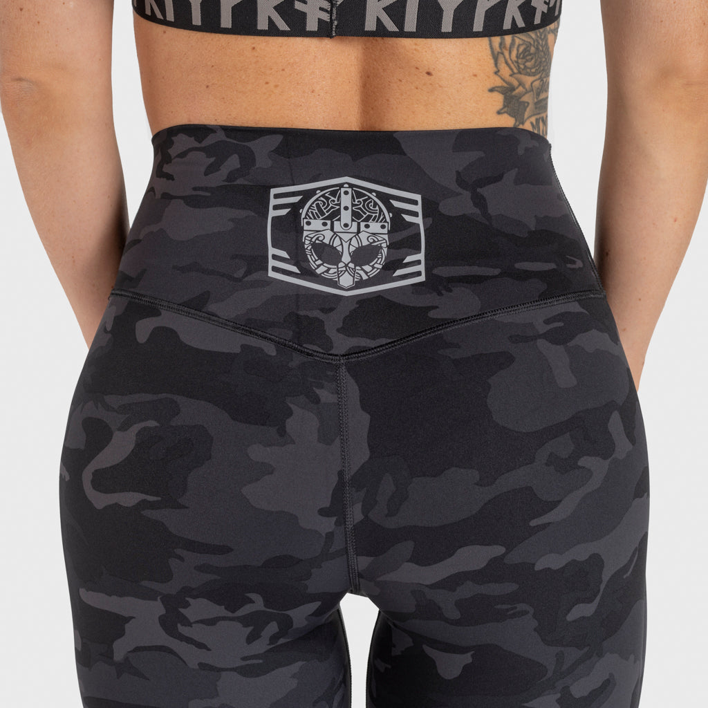 Camo Leggings, Black – Grimfrost