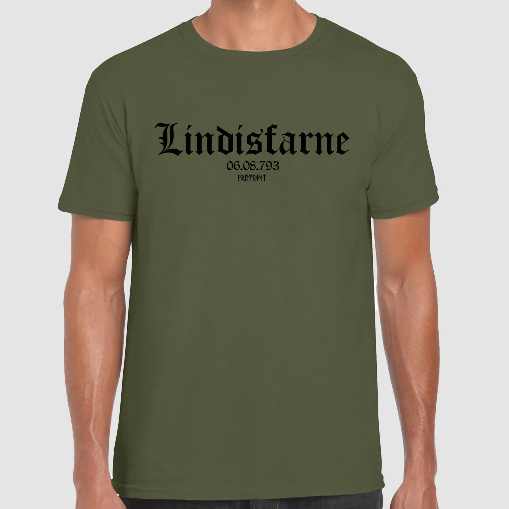 T-shirt, Lindisfarne, Military Green