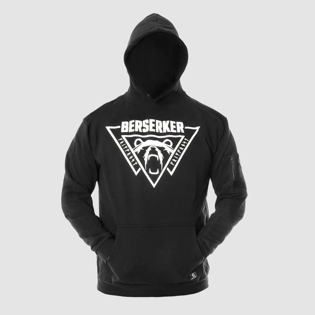 Premium Hoodie, Berserker, Black – Grimfrost