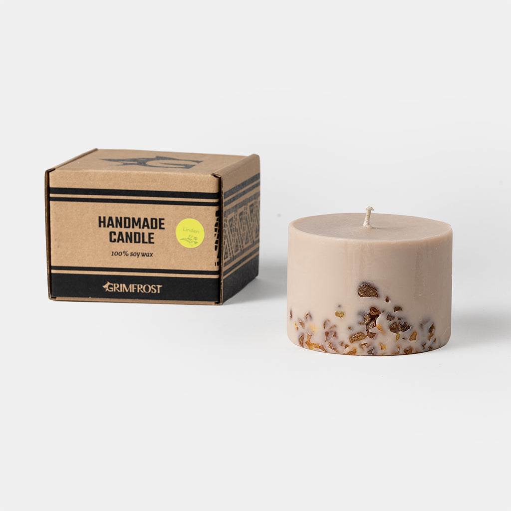 Soy Wax Candle, Linden Flower & Honey, Small