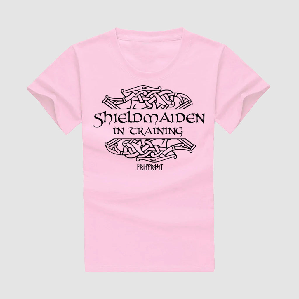 Kids T-shirt, Shieldmaiden, Pink