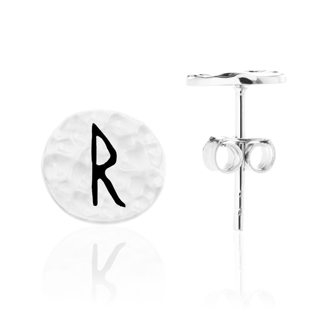 Choose Your Rune Earrings, Silver – Grimfrost