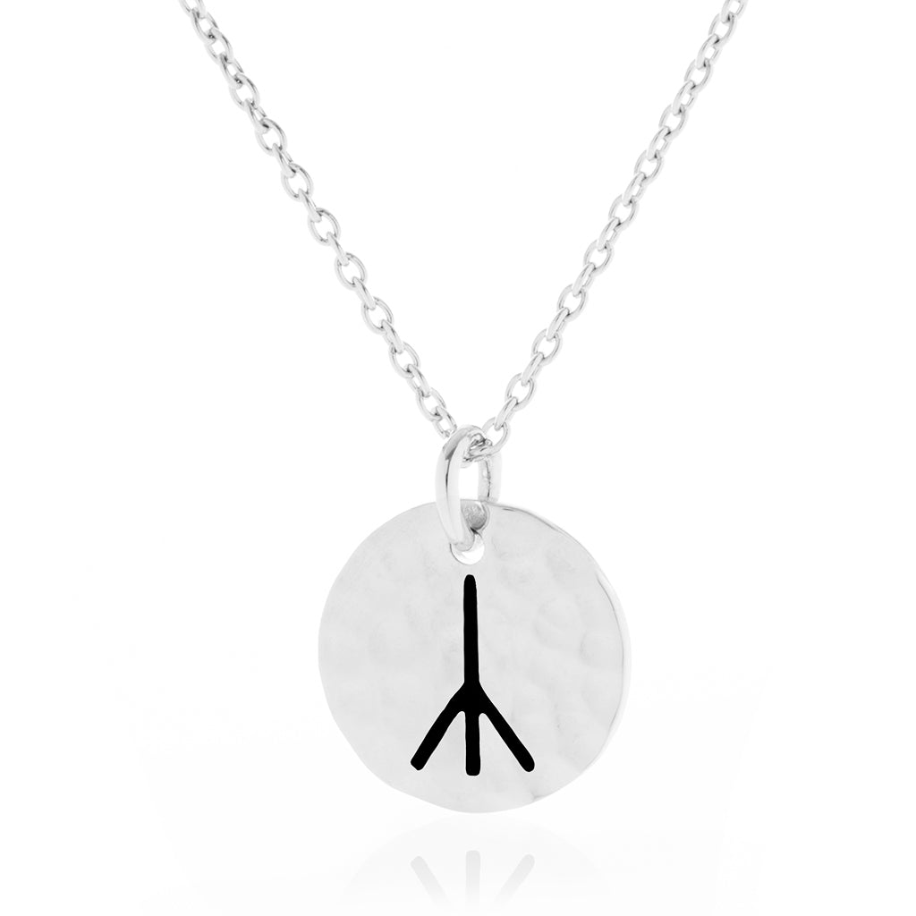 Silver Chain Runes Choose Your Rune Pendant, Silver – Grimfrost
